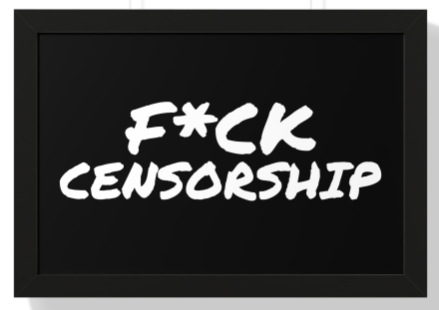 Fuck Censorship - Poster